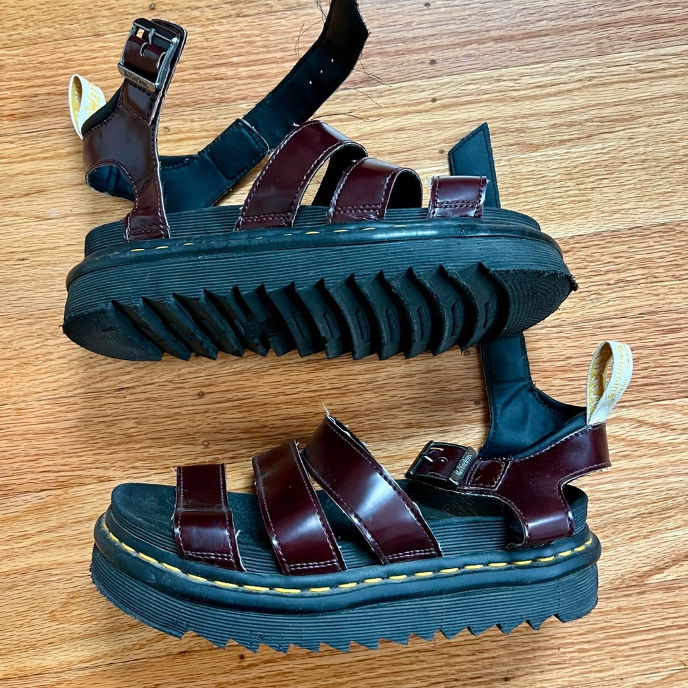 Doc Marten platform sandals